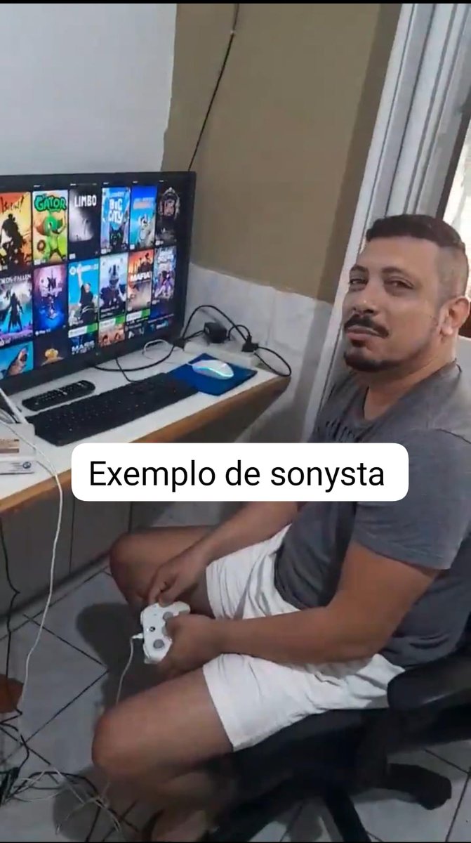 DFariatv's tweet photo. @PrsouzaaaRenato @alestlima @AnaAnsan3 @Da39562420Dante @JulixiluJ @WindowsClubBr @CarriaoLuiz @irmaospiologo @chicotejp @NikoMueller Ué vc tá todo feliz na foto usando o GP, o jogo vai sair day one lá https://t.co/zje6jKz9MW