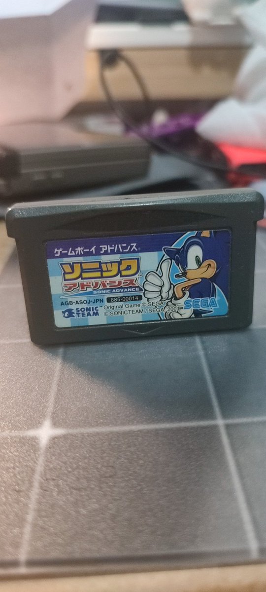 7bun_junbun's tweet image. Found one of my first games for the gba
Actually confused why we got it in Japanese lmao