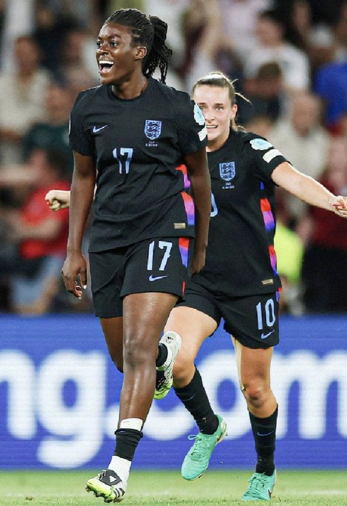 Tush27J's tweet image. Michelle Agyemang
That's It. Nothing more to be said.
#MichelleAgyemang
#ENGITA
#WEURO2025
#Lionesses
#FINAL