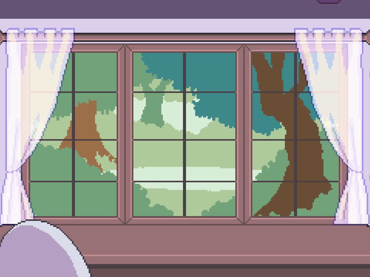 nanipixart's tweet image. Before and After π³
Window view πͺ
#pixelart #γγγη΅΅