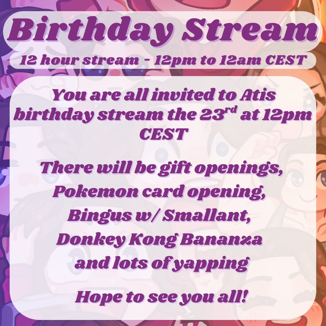 FeelsBirthdayMan

Anyways ur invited~