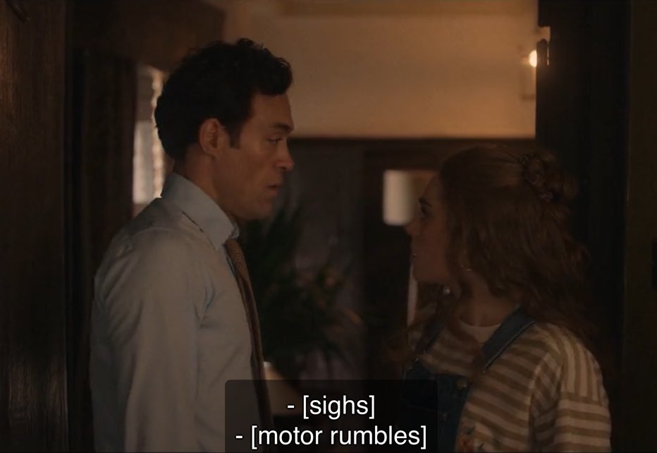 gaearave's tweet image. took me the fifth (sixth? who's counting anymore?) rewatch to realise rupert and taggie literally look like a married couple in 1x05 like!!! so domestic and cute it almost looks like he's coming home to her after work