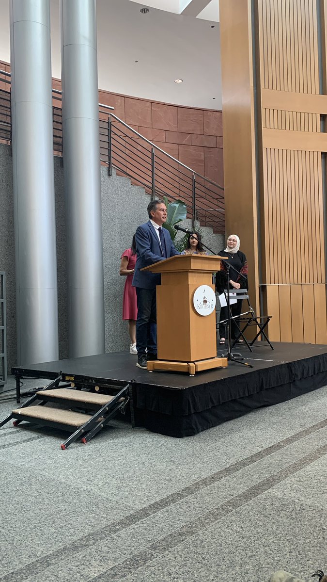 TimLouisKitCon's tweet image. I was proud to join the launch of IMPACT25 - a bold celebration of diverse voices in theatre, right here in Waterloo Region.
Looking forward to the powerful stories and talent this festival brings to life. Bravo, MT Space! 👏🎭