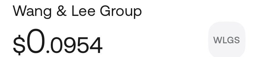 SqueezeZone's tweet image. $WLGS 🔥🚀🤔