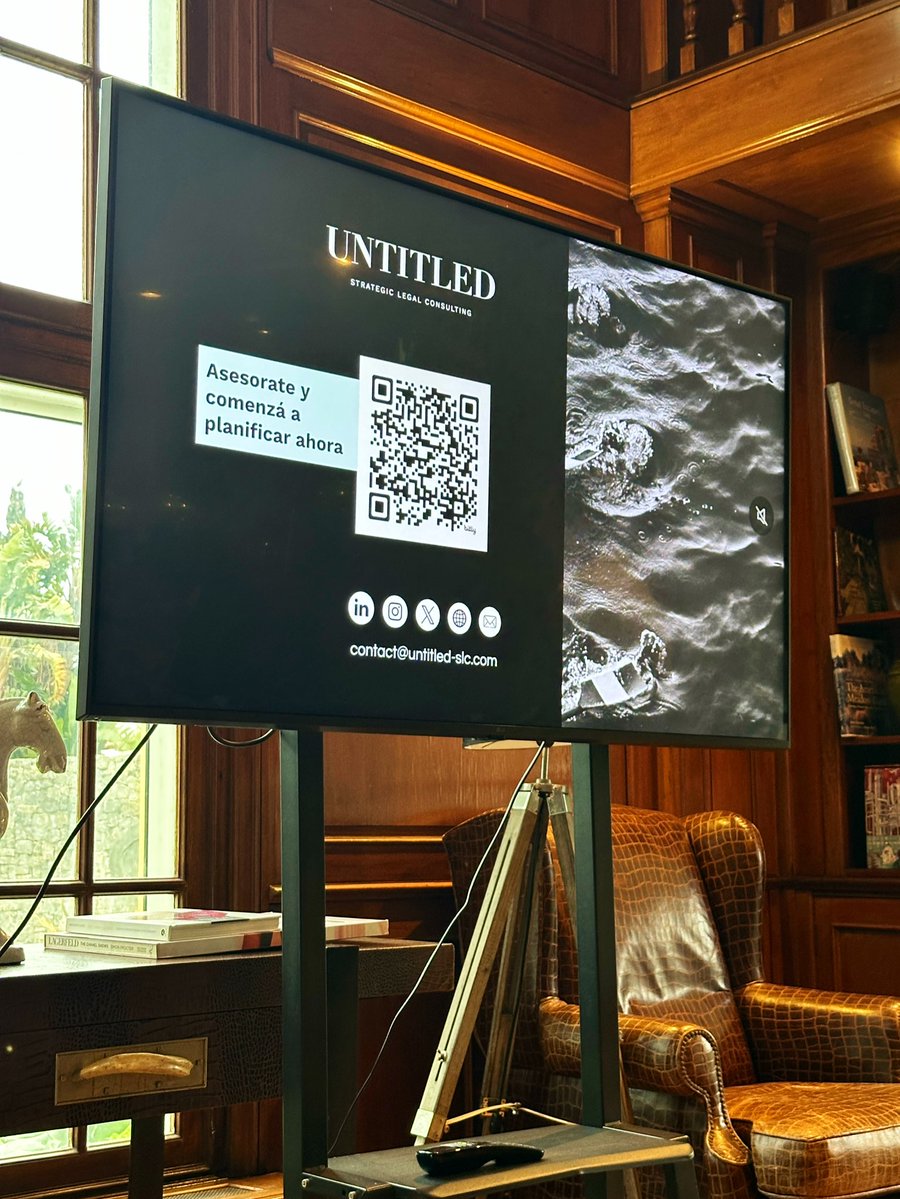 MartinLitwak's tweet image. Lindo evento sobre tendencias en protección patrimonial hoy en Le Biblo Horel Boutique, Montevideo.

Muchas gracias al equipo de @UntitledLegal por la impecable organización y a todos los clientes, colegas y amigos que se acercaron.