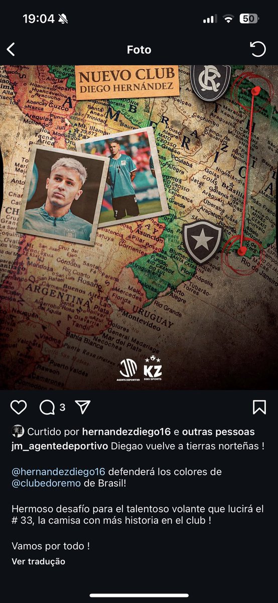 Sorryworld6's tweet photo. @Cf27Magno @Remo_Mangas @chavesremista

Ele é o nosso novo camisa 33??? https://t.co/oBY9BveBi7