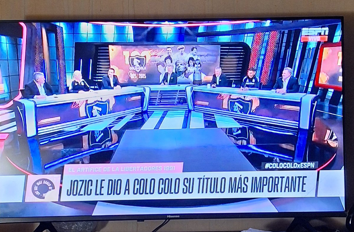 Milo19912's tweet photo. Que panel
BARTI
CLAUDIO BRAVO
BICHI BORGHI
PATO YAÑEZ
VICHO PIZARRO Y EL GRAN CARLOS CASZELY
#COLOCOLOxESPN https://t.co/4yTiaMctrI