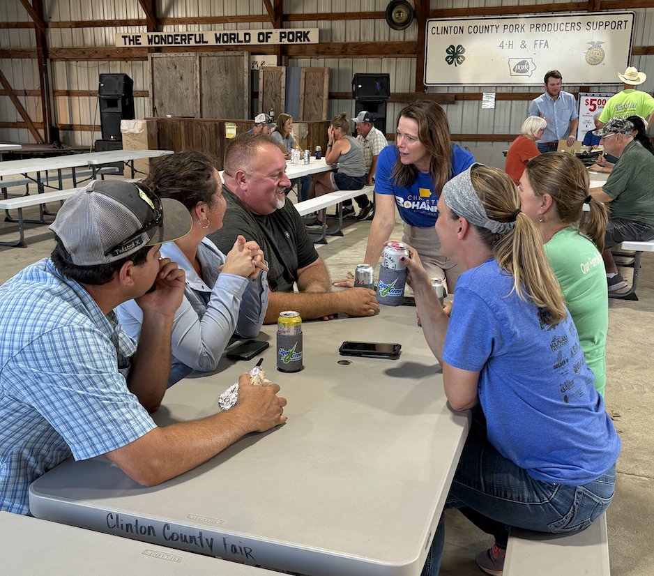BohannanIowa's tweet image. Tough to beat a couple of cold beverages in the Iowa summer heat! Thank you for the warm welcome at the Clinton Co Fair beer tent this past week!