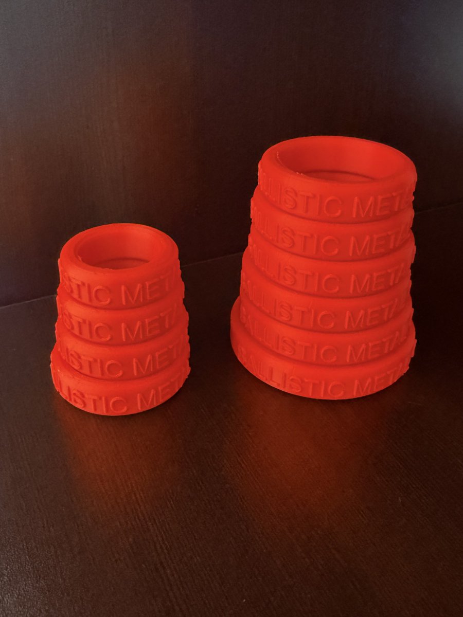Ballistic Metal now has Sizing Rings.  Struggling to figure out what size fits you best? With these sizing rings, it takes the guesswork out of it to get your the perfect fit! ballisticmetal.com/products/sizin…