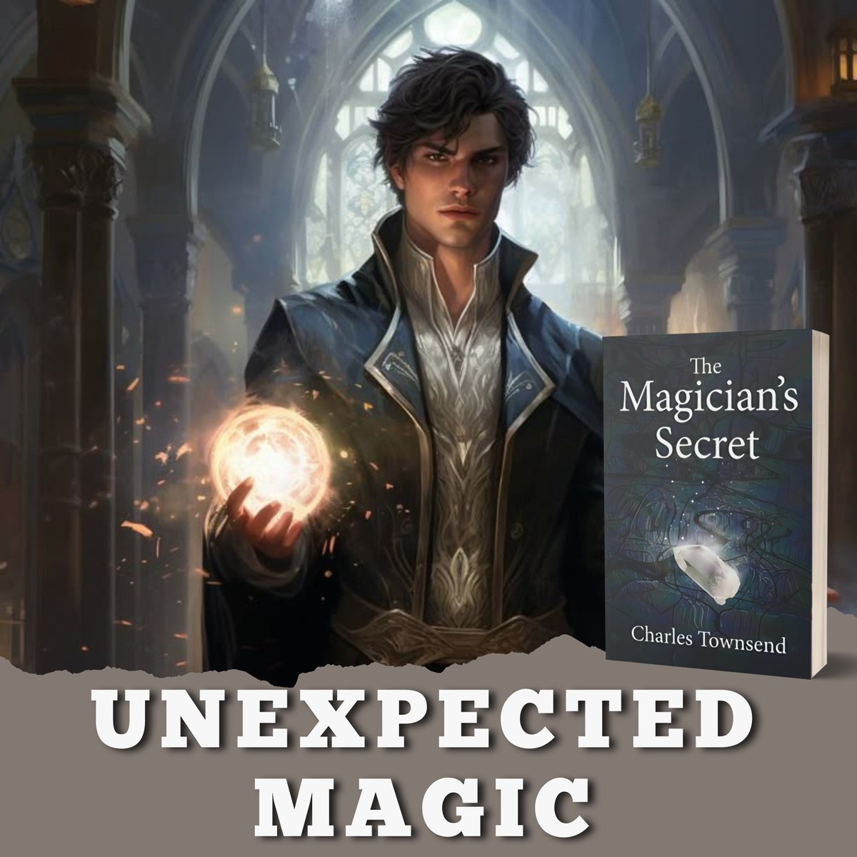 TwBookClub's tweet image. He was framed for murder. Now he’s pretending to be a magician. But what if he’s not pretending anymore?
Read “The Magician's Secret" by Charles Townsend for an unforgettable experience.
Get a copy here:
forums.onlinebookclub.org/shelves/book.p…
Author: @croquetmagic