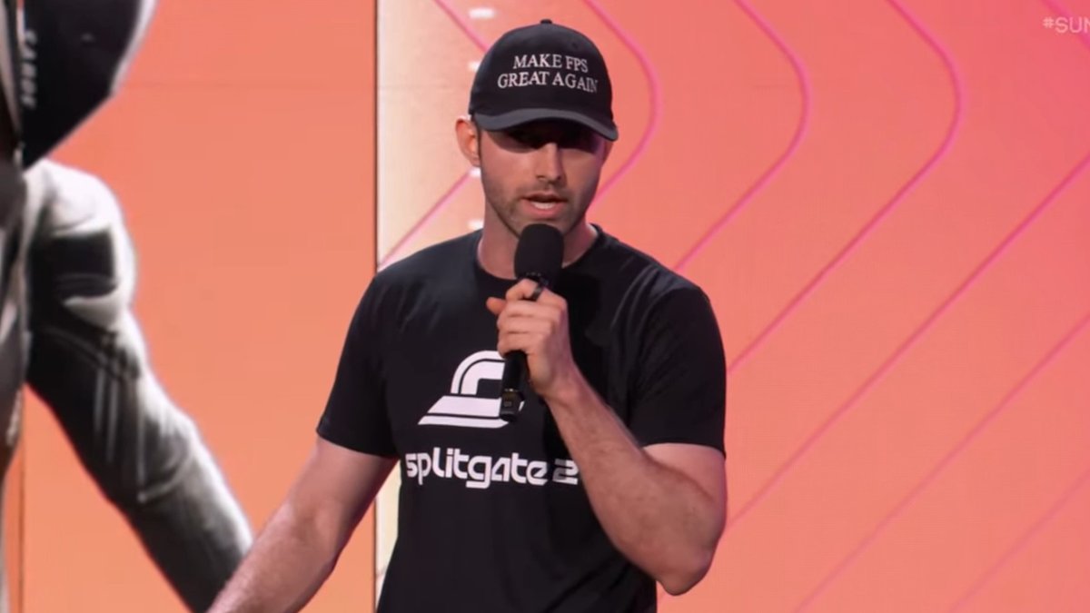 This dipshit came out at Summer Game Fest wearing his stupid hat, shat on other developers and announced the most generic video game of all time. He then laid off hundreds of employees and now he's in the solemn apology phase.