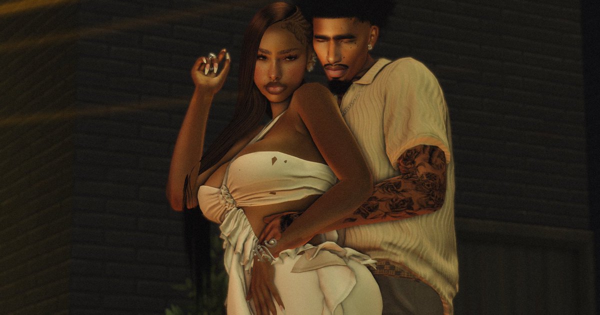 TaySimming's tweet image. Some time has passed in game. I’m playing with aging on so time be timing omg. Mini catch up, since Kristen has completely cut off Deshawn. Adam has came around showing her how bad he wants them to get back together. She missed Adam so much, but she misses Deshawn too…