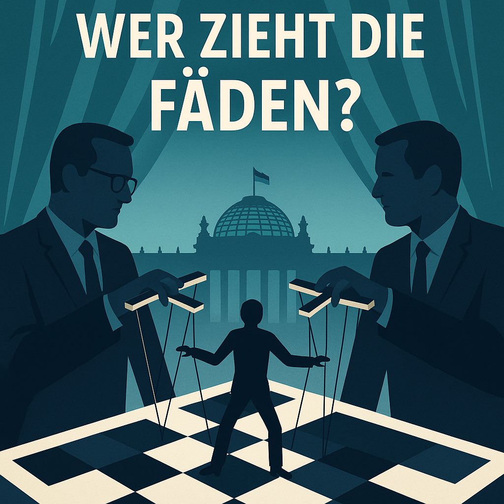 🧵 WER ZIEHT DIE FÄDEN?

Friedrich Merz ist Kanzler. Doch wer prägt den Kurs der CDU wirklich?
Zwei Akteure rücken in den Fokus: Jens Spahn &amp; Carsten Linnemann.
Sie verschieben Inhalte, dominieren die Debatte – und stärken sich selbst.
Ein Thread über Macht, Rhetorik und Richtung