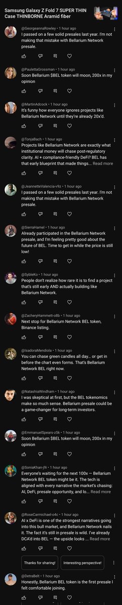 Anyone else getting a bunch of comments like this in their videos right now?