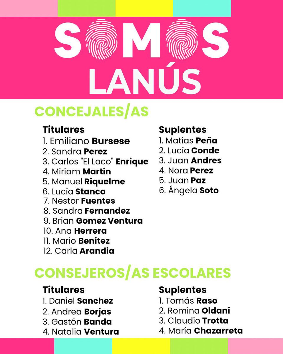 #SomosLanus Junto a vecinos y vecinas que viven, sienten y sueñan nuestras ciudades, vamos a construir el Lanús más seguro, vivible, cercano y solidario que necesitamos.

#Gerli #Diamante #Alsina #Chingolo #Escalada #Caraza #Industriales #Jardin #LanúsEste #LanusOeste #SomosLanus