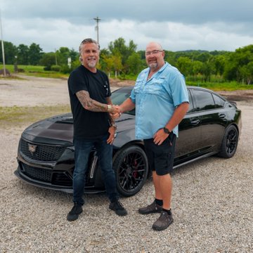 mechincFigure's tweet image. The newest member of Victory Lane 🏁 📷 This past weekend we traveled to Kentucky for a very special delivery to hand over the keys to our CT5-V Blackwing.
Just wait till you see how we made this day for Jason R. unforgettable!
📺 Stay tuned, full video coming soon