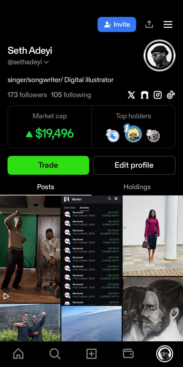SethAdeyi's tweet image. Do you know that if you buy a creators coin on @zora , you aren’t just supporting them alone, you’re telling them they are valuable 🫡

zora.co/@sethadeyi