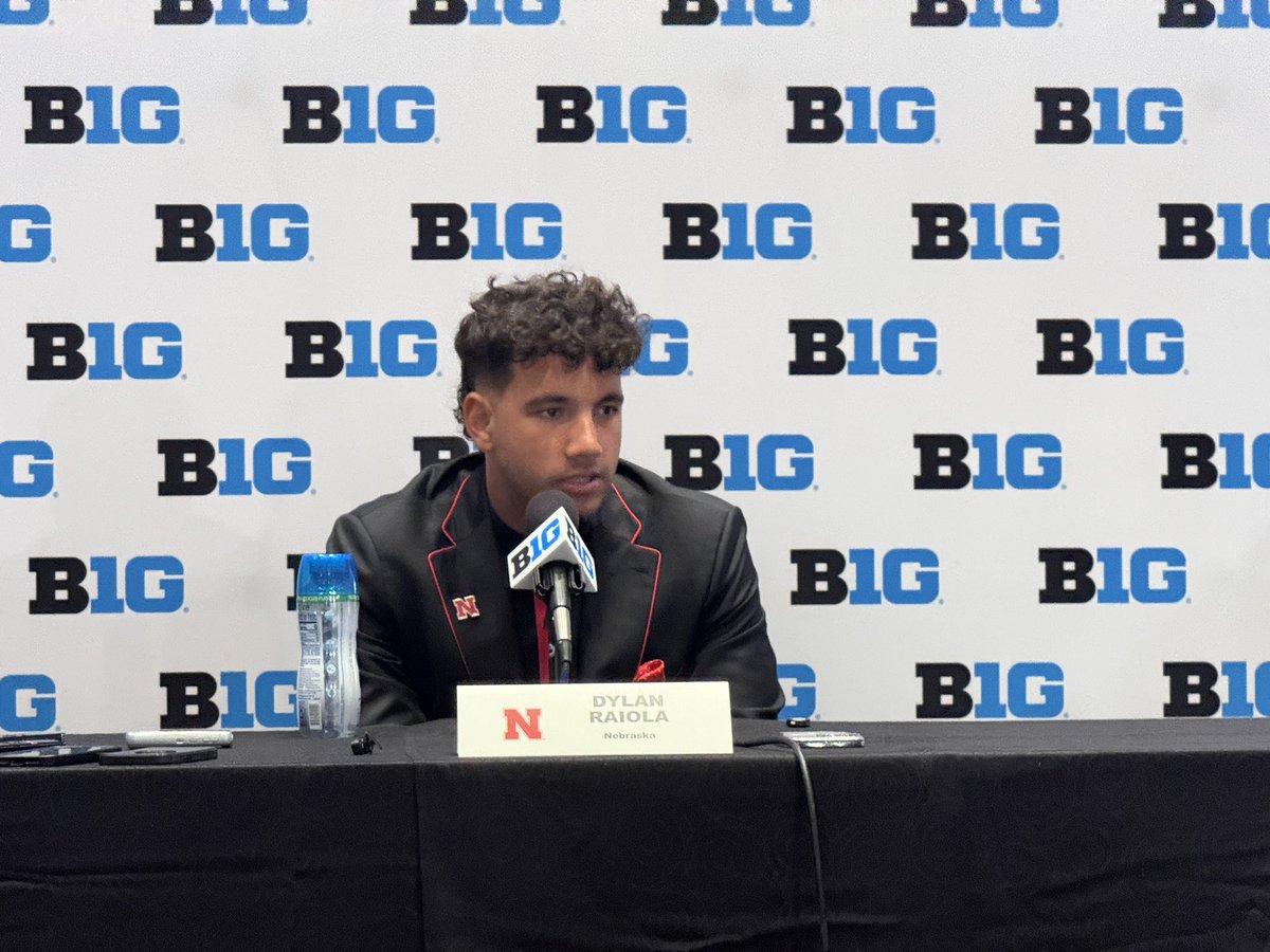 ChaseMatteson's tweet image. “Nebraska deserves to be back on the map” - Dylan Raiola
#Huskers QB1 says the program is ready to go win this season and be back on the big stages again. (@1011_News)