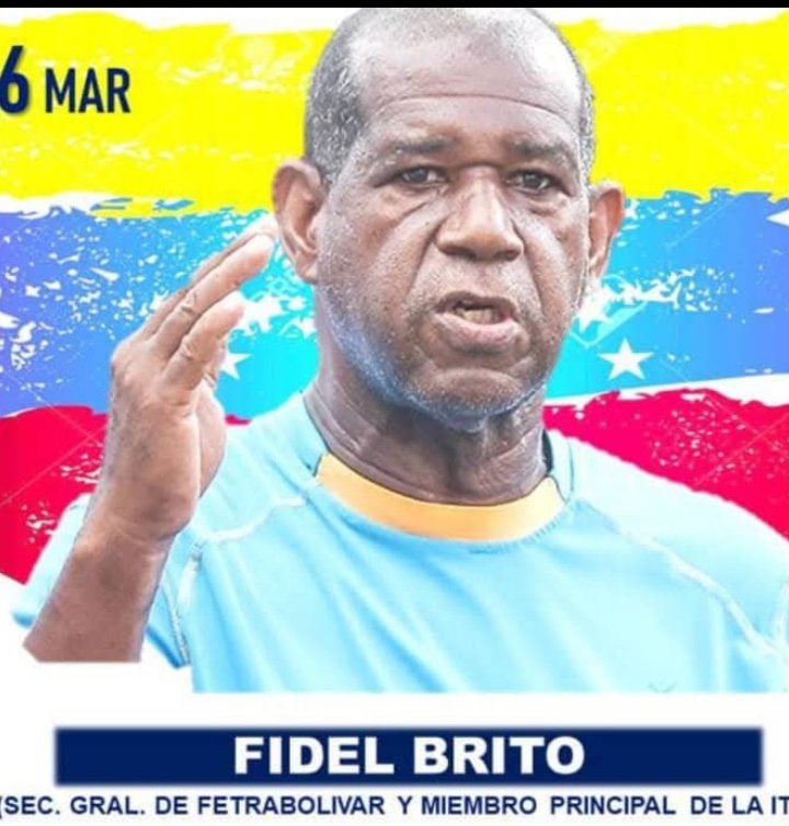 TAMARA_SUJU's tweet image. #Venezuela: hace pocas horas organismos de seguridad de la Tiranía se llevaron a la fuerza al presidente de Fetrabolivar #FidelBrito
Se desconoce su paradero