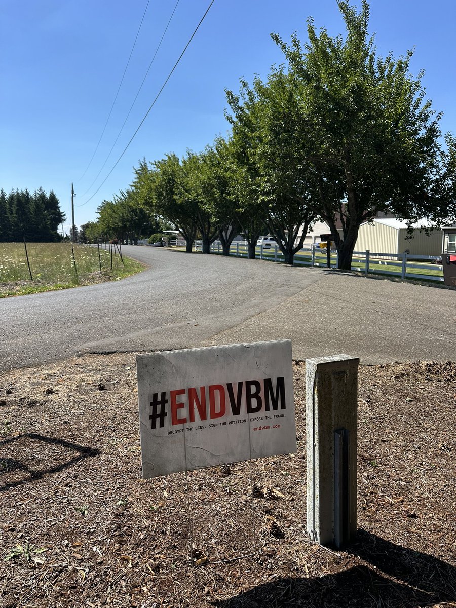 Roscoe1679's tweet image. Have you got your sign up? #EndVBM @LarsLarsonShow @oregonducksmama @conmomma @JoforOregon @Jax_4_Oregon @libsoftiktok contact @SHammerson1776 to get yours . Let’s Go!