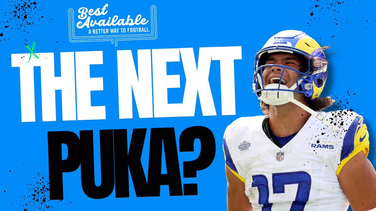 BestAvailableYT's tweet image. The debut episode of BA is live!
Who is the Next Puka Nacua?
Subscribe!
youtu.be/EhSKhp77WFM?si…