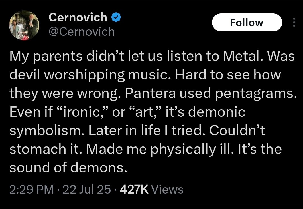 KyleMatovcik's tweet image. If you've ever heard Cernovich talk, you'd understand why he felt obligated to say this.
These types need shoved into lockers.