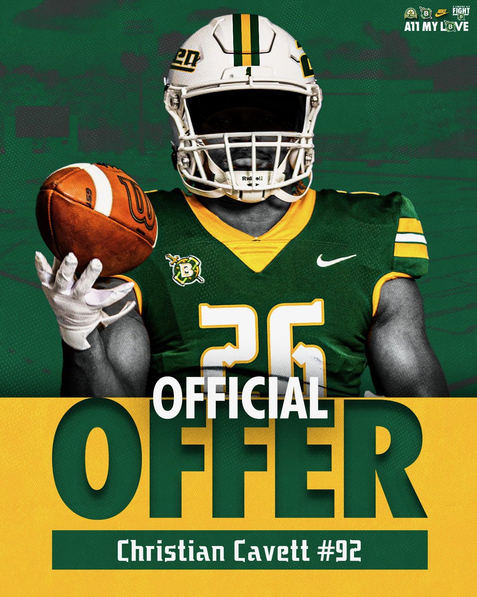 Christian D. cavett (@chrisnextupp) on Twitter photo #AGTG After a conversation with <a href="/MAsagunla/">Mayowa Asagunla</a> I’m blessed to receive an offer from <a href="/BelhavenFB/">Belhaven Football</a> !!
<a href="/coach_Hoskins94/">Mark Hoskins</a>
<a href="/Coach_Drew1/">Andrew Watson</a>
<a href="/FredStewart50/">Frederick Stewart</a>
<a href="/CoachJayCole/">Jarvis J. Cole</a>
#MonsterTech #AGTG After a conversation with <a href="/MAsagunla/">Mayowa Asagunla</a> I’m blessed to receive an offer from <a href="/BelhavenFB/">Belhaven Football</a> !!
<a href="/coach_Hoskins94/">Mark Hoskins</a>
<a href="/Coach_Drew1/">Andrew Watson</a>
<a href="/FredStewart50/">Frederick Stewart</a>
<a href="/CoachJayCole/">Jarvis J. Cole</a>
#MonsterTech