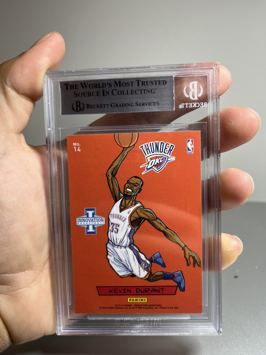 sportscardsig's tweet photo. Kd first year kaboom 

$2,000 https://t.co/qzLCG1bhIi