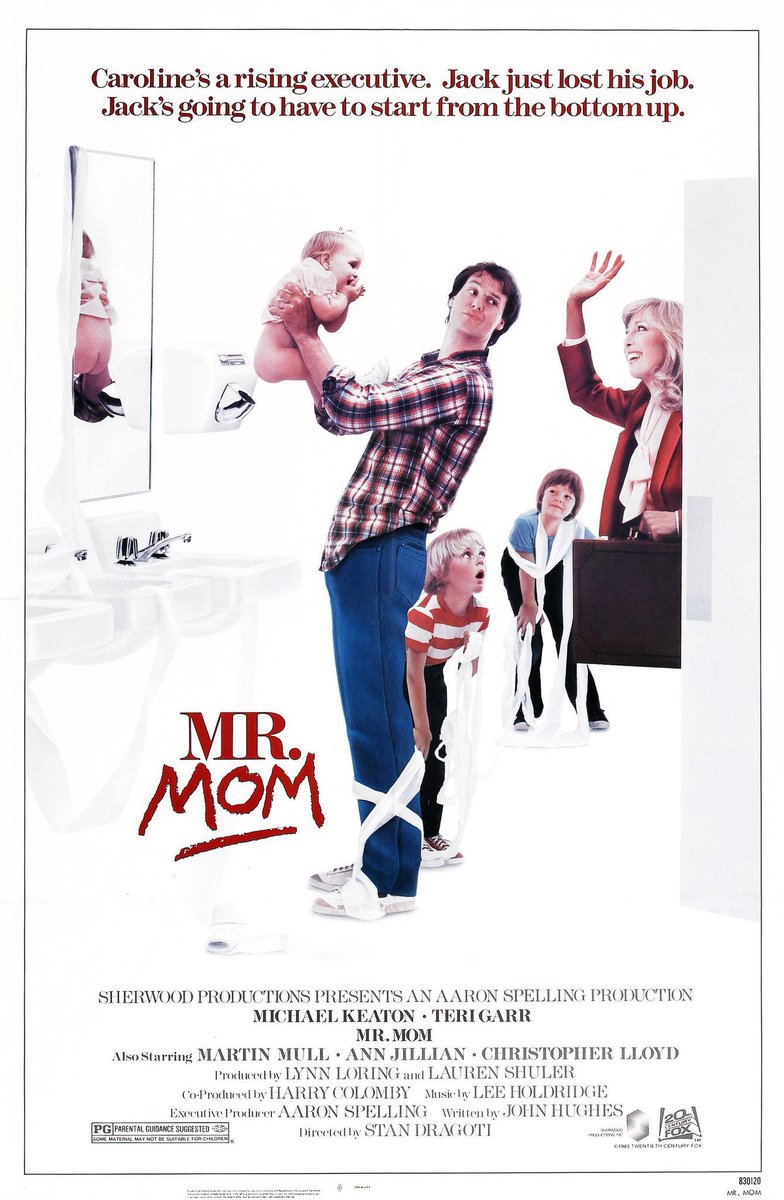 RetroNewsNow's tweet image. 🎬'Mr. Mom' starring Michael Keaton and Teri Garr opened in theaters 42 years ago, July 22, 1983