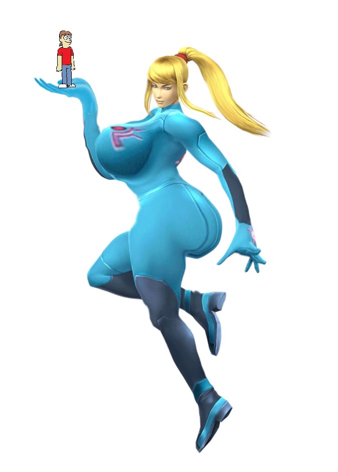 ExpansionMike's tweet image. Zero Suit Samus: "You're mine" (she's talking to me)