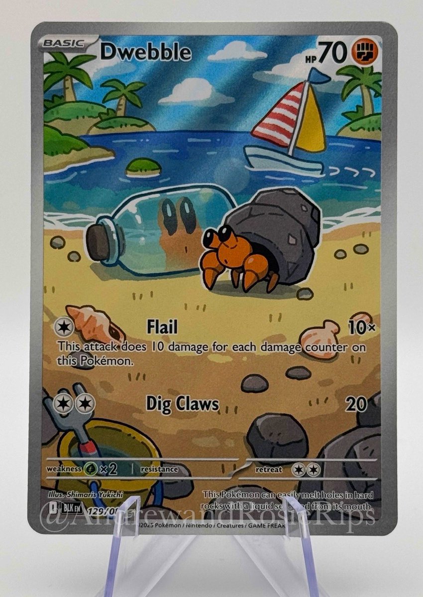 Andrewdeeeeee's tweet image. Our Hits from today!! Loving this #Dwebble! #Pokemon #RosieRips