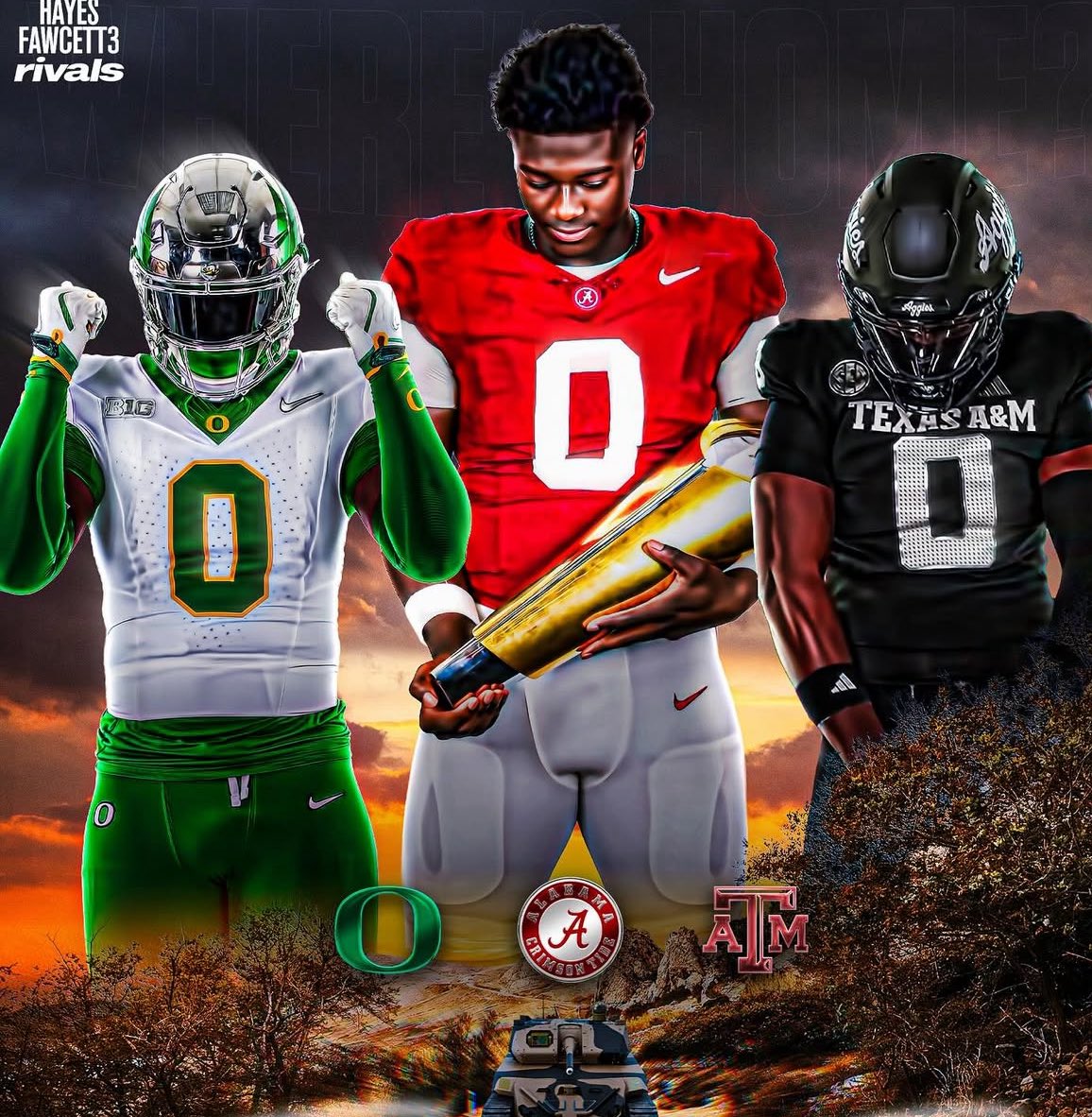 AndrewJBone's tweet image. A very intense three-team race for one of the top uncommitted prospects in the country.
Each side provides the latest view on where things stand with five-star Edge Tank Jones
STORY: on3.com/teams/alabama-…