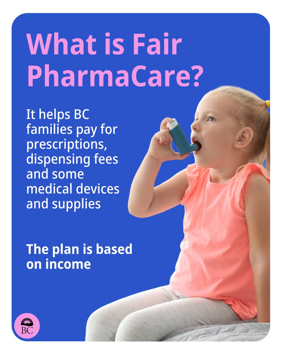 BCGovNews's tweet image. Worried about the cost of prescriptions? Fair PharmaCare can help. If you live in BC and are enrolled in the Medical Services Plan, you could get coverage for medications based on your income. Register now: gov.bc.ca/FairPharmaCare
