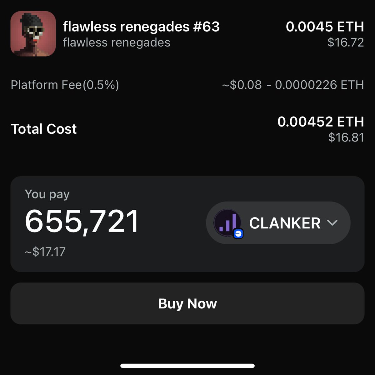 sebaudet26's tweet image. cross-chain NFT purchases coming to zapper ⚡️
here am using a token on base, to buy a NFT on mainnet
all automated in one single step