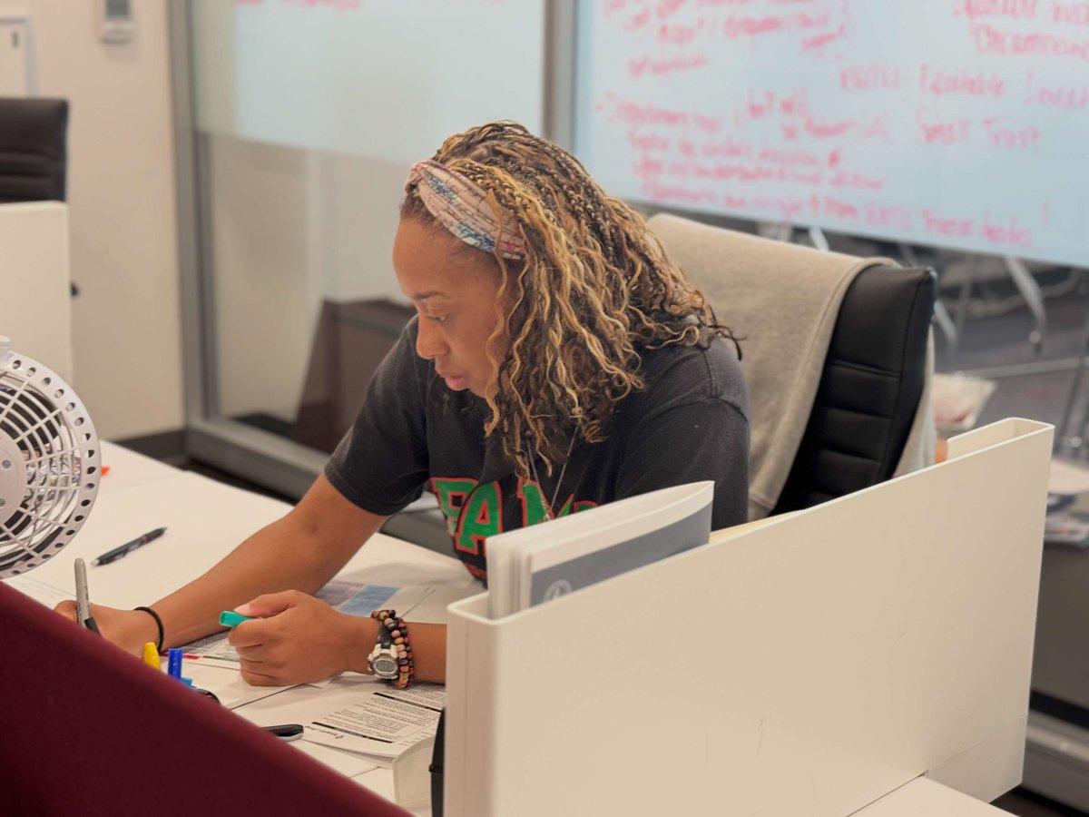 NCCULAW's tweet photo. Shoutout to our #LegalEagles putting in the work grinding through outlines, practice questions, and study sessions. Just 7 days until the Bar Exam! You’re almost at the finish line...stay focused, stay strong, and soar like an Eagle! 🦅  
#BarPrep #NCCULaw https://t.co/RPs0bG4wA3