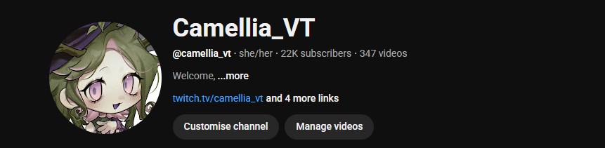 CamelliaLinwald's tweet image. THANK YOU! For 22k subs on YouTube
I'll keep trying to be better.