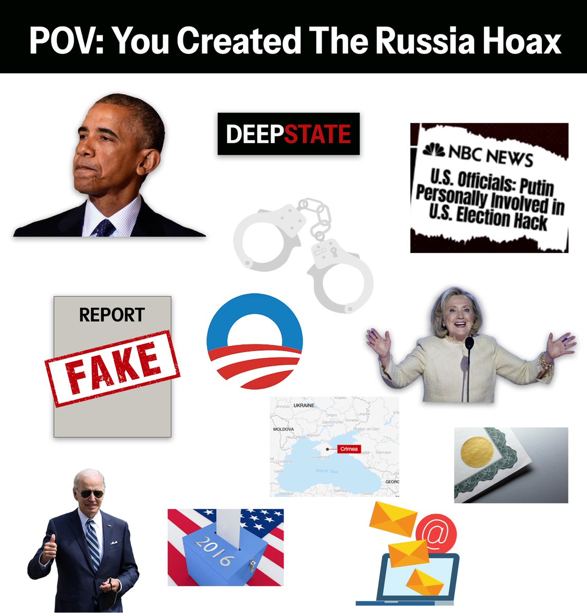 Congratulations, you’ve unlocked: The Deep State Russia Starter Pack