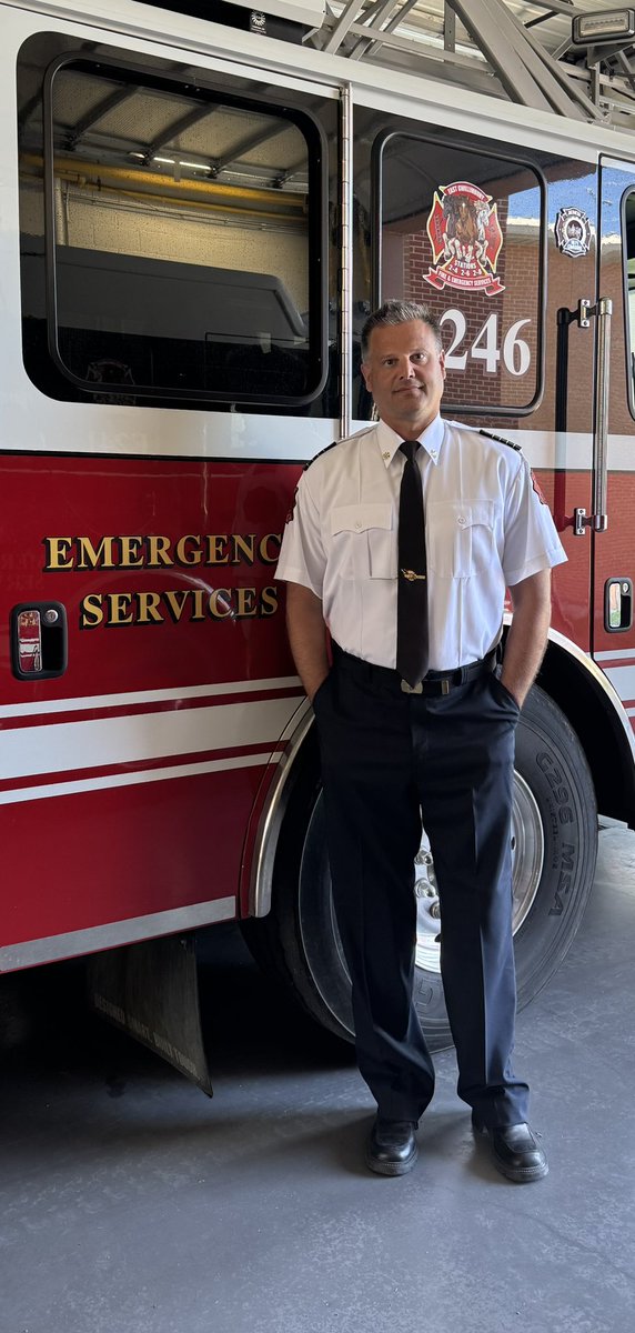 Congratulations to Steve Cook as we welcome him as our Deputy Fire Chief of Operations. 

Deputy Cook joined <a href="/EG_FES/">EG Fire and Emergency Service</a>  as a career firefighter in May of 2004 and was promoted to the rank of Captain in July of 2008. Steve was appointed to role of Acting Deputy Chief in February of