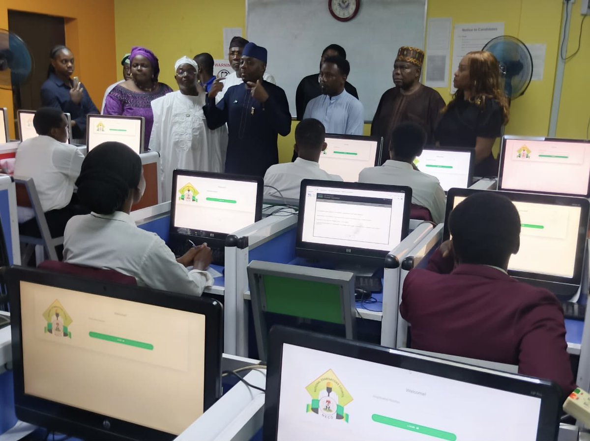 NigEducation's tweet image. “It’s not just about technology—it’s about integrity.”
 Minister of Education, @DrTunjiAlausa 
By 2026, all WAEC &amp;amp; NECO exams will go fully CBT. A bold step to curb malpractice, create jobs &amp;amp; build trust in Nigeria’s exam system.  #CBT2026 #NECO #EducationReform
