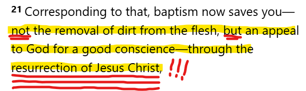 ericfehrman's tweet photo. @CoffinMedia Like all "my deeds save me" religions, this view MUST avoid context.  In this case, you really have to labor at avoiding the context sense its right there in the SAME verse! https://t.co/n7yI86pTkd