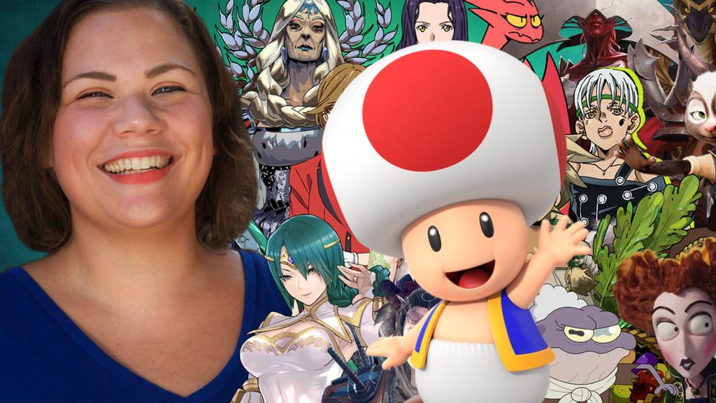 DynamoSuperX's tweet image. so, princess peach, toads, and toadette no longer share the same voice actor anymore.
toadette, toad and the NPCs toads all have separate voice talents now. okay then. 😭