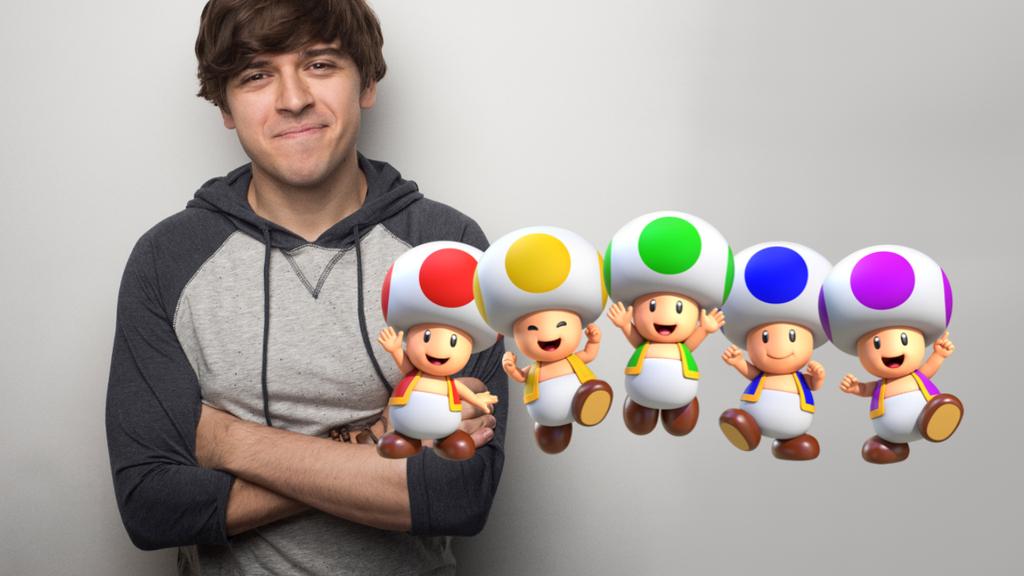 DynamoSuperX's tweet image. so, princess peach, toads, and toadette no longer share the same voice actor anymore.
toadette, toad and the NPCs toads all have separate voice talents now. okay then. 😭