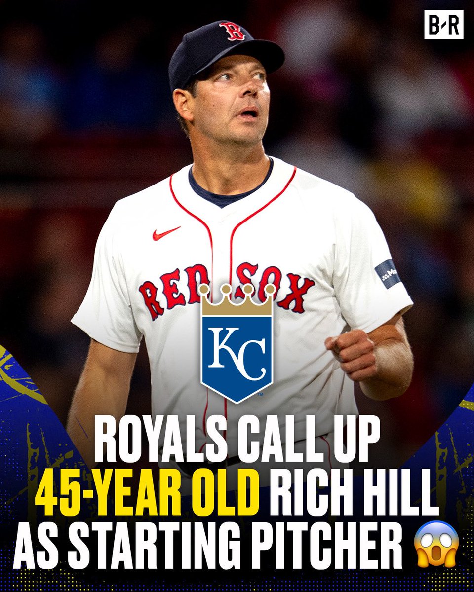 BleacherReport's tweet image. Rich Hill will be the OLDEST PITCHER to appear in an MLB game since 2012 😳