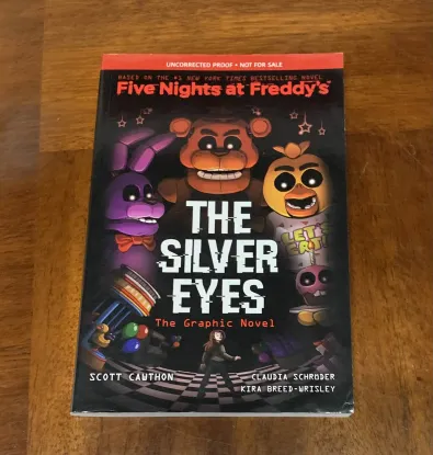 GotyRase268's tweet image. I am the person with the highest amount of FNaF Uncorrected Proof books, having 4 out of the 7 that exist