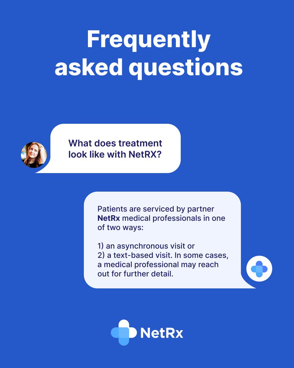 NetRx_Canada's tweet photo. 💡 Have questions about NetRx?
We’ve got you covered.
From insurance to treatment options and pricing — here’s what you need to know about how we make healthcare simple.

#NetRx #Telemedicine #DigitalHealth #FAQ #VirtualCare https://t.co/dQEuYpucfo