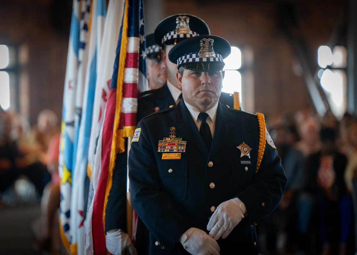 Chicago_Police's tweet image. The Chicago Police Department held a graduation and promotion ceremony at Navy Pier today recognizing recruits, sergeants, detectives, Field Training Officers and new Command Staff. Congratulations to everyone!