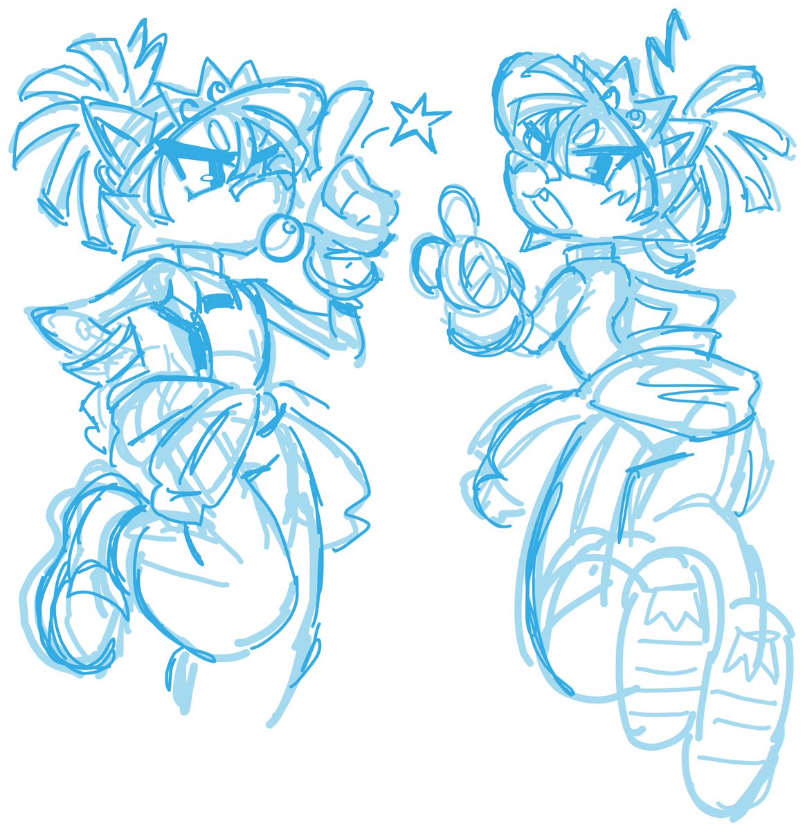 Agent_DINKY's tweet image. Fursona sketches
That one Rosalina costume in MKW… ⭐️