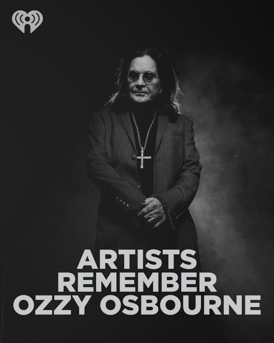 iHeartRadio's tweet image. Tributes continue to pour in as the music world remembers Ozzy Osbourne. 🙏❤️
🔗: iheart.com/content/2025-0…