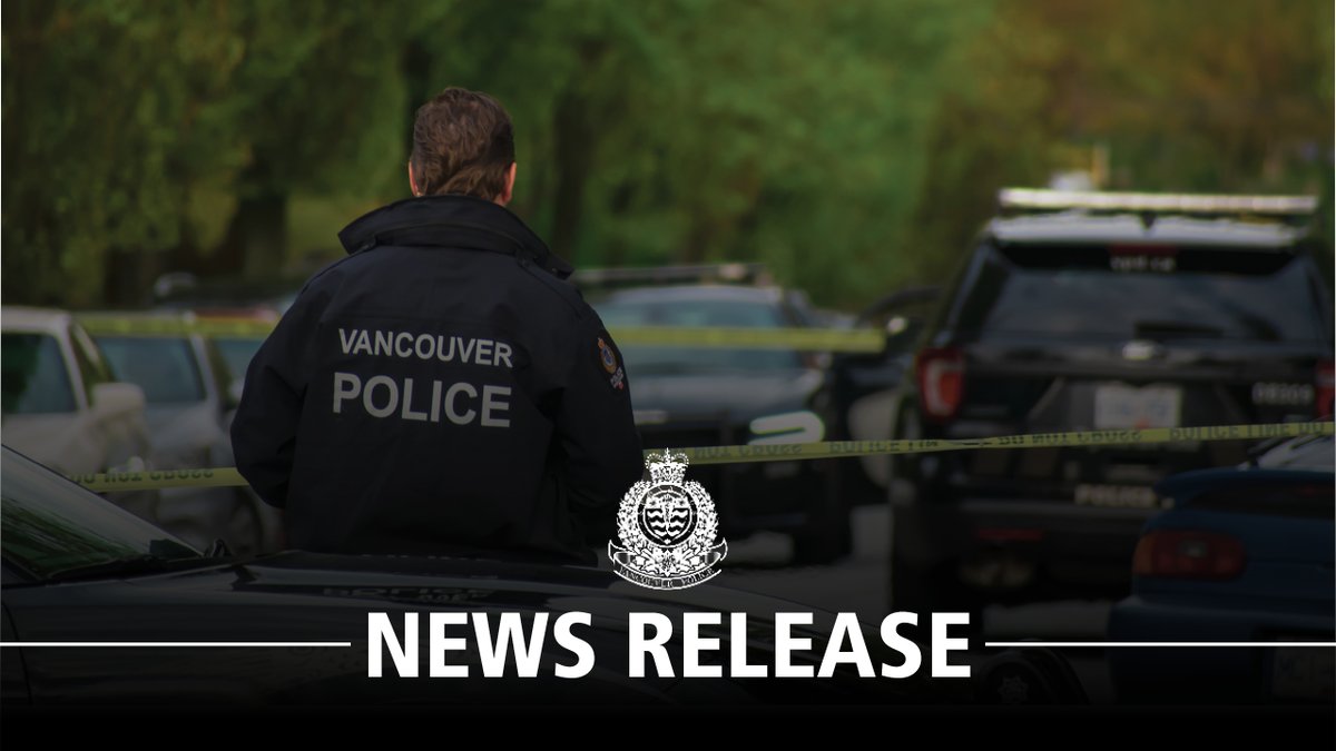 VancouverPD's tweet image. #VPDNews: Vancouver Police have made an arrest in the stabbing death of a 15-year-old boy near Robson Square on Saturday night.
A 17-year-old suspect was taken into custody around 11 p.m. Monday night after turning himself in to a VPD patrol officer near Kingsway and Nanaimo…