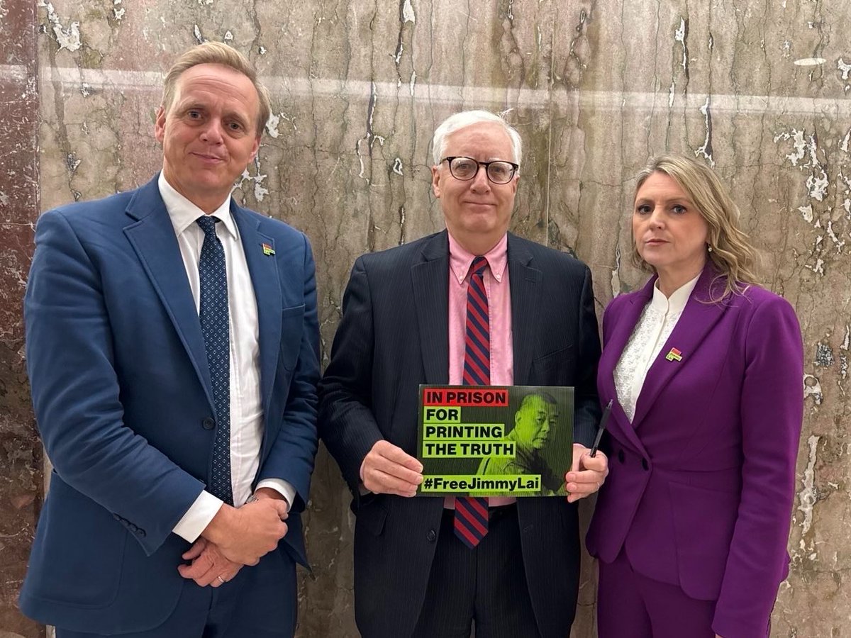 SupportJimmyLai's tweet image. At @PressClubDC, @mccarrennews, Director of the Press Freedom Center, joined @caoilfhionnanna and @J0nathanPrice in urging the immediate release of Jimmy Lai.
We remain grateful to @PFC_NPC for their committed support to #FreeJimmyLai.